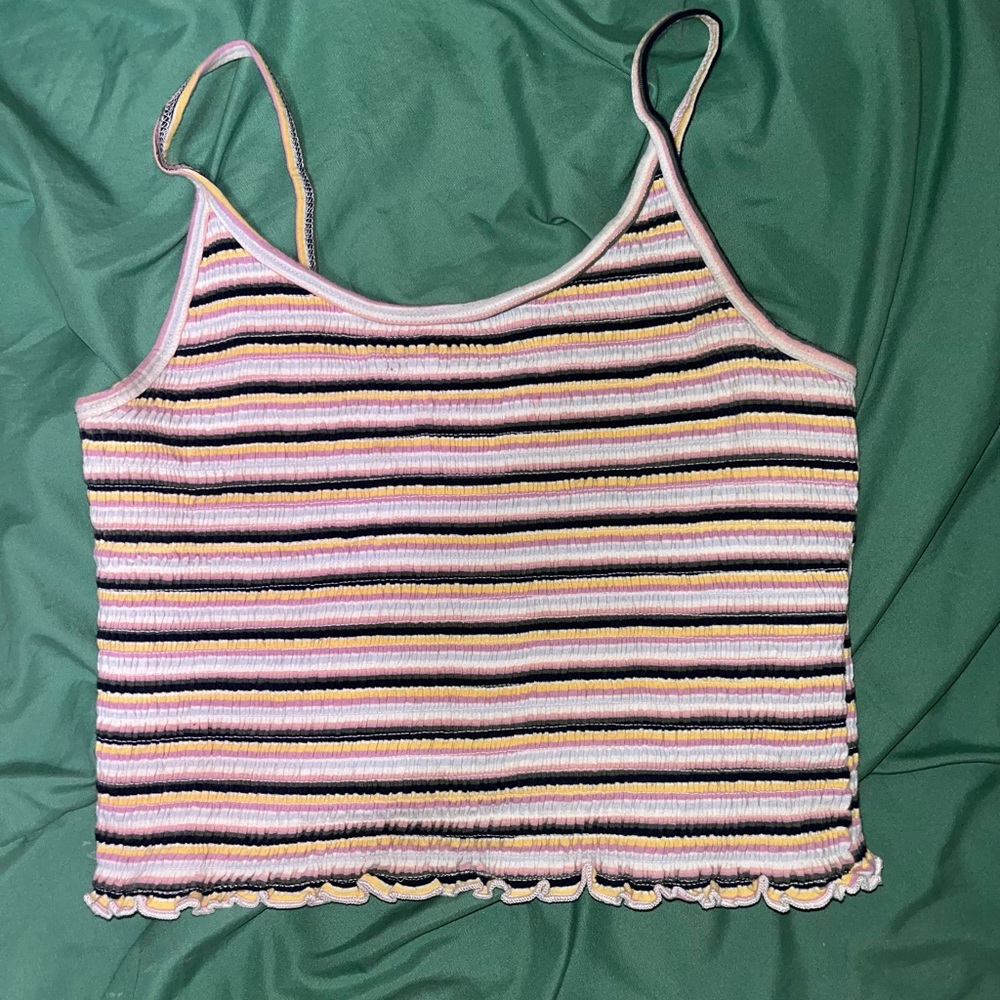 Cropped hollister tank
